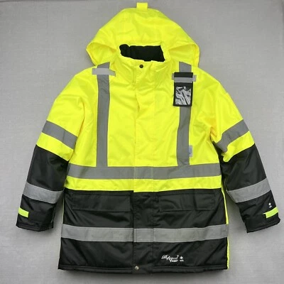 Viking Professional Safety Parka Jacket M Freezer Insulated Journeyman 300D READ - Image 1 of 4