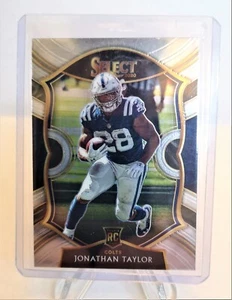 Jonathan Taylor RC 2020 Panini Select Concourse Colts Rookie NFL - Picture 1 of 2