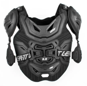 LEATT Pettorina moto Chest Protector 5.5 Pro con inserti rigidi anti-impatt - Picture 1 of 2