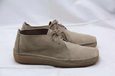 Zapatos Hush Puppies para mujer talla 7 marrón gamuza cuero chukka mocasines botín Foto 1 de 4