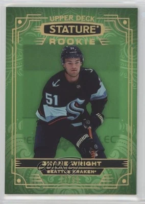 2022-23 Upper Deck Stature Rookies Green /99 Shane Wright #106 Rookie RC - Image 1 of 2