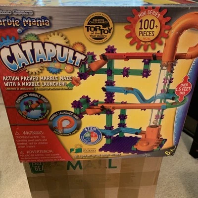 Marble Mania Catapult The Learning Journey Techno Gears STEM Construction Set  - Image 1 of 2