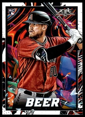 2022 Topps Fire Seth Beer #39 Baseball Card RC Arizona Diamondbacks - Image 1 of 2