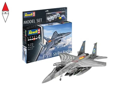 REVELL 1/72 MODEL SET F-15E STRIKE EAGLE - Immagine 1 di 4