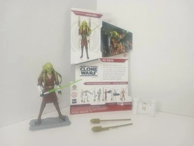 Star Wars The Clone Wars CW05 Kit Fisto 3.75" 2010 Hasbro Completo  Foto 1 de 4