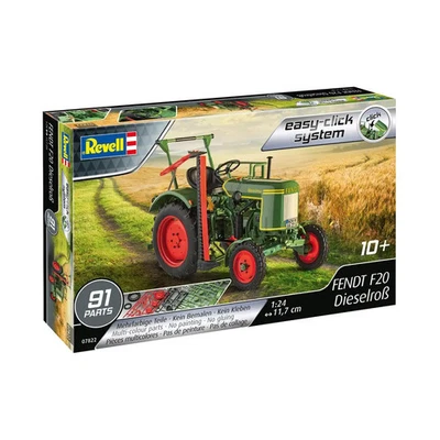 Fendt F20 Dieselroß Traktor Click System, Revell Bausatz zum Zusammenstecken - Bild 1 von 4