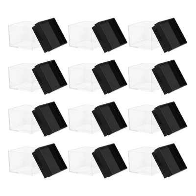12 Pcs Stone Display Storage Case Boxes for Collectibles Crystal Specimen Small - Image 1 of 4