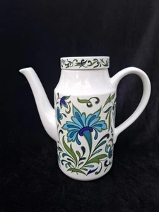Vintage ~ ' Midwinter'  Spanish Garden By Jessie Tait Coffee Pot  - Picture 1 of 6