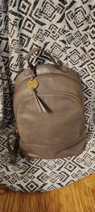 Margot Kimmie Earl Gray 100% Genuine Leather Backpack Purse - Original MSRP $150 - Picture 1 of 19