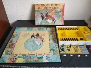 Jeu De Société Vintage Tintin et le piege du totem d'or 1991 Livraison Offerte - Imagen 1 de 6