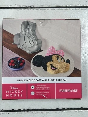 Farberware Minnie Mouse Cast-Aluminum Cake Pan • Non-Stick - Image 1 of 4