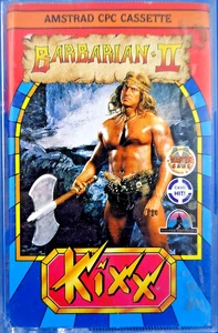 SCHNEIDER/AMSTRAD CPC -- BARBARIAN II (KIXX) - Bild 1 von 2