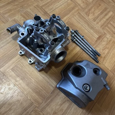 2012 2013 HONDA CRF250R OEM ENGINE MOTOR CYLINDER HEAD VALVES CRF 250R NICE! - Image 1 of 4