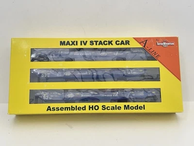 A-Line By InterMountain H0 47351-07 MAXI-IV Stack Car Early Bran/Pacer #6186 - Image 1 of 3