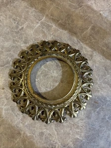 Messing Rundrahmen (3) - Bild 1 von 3