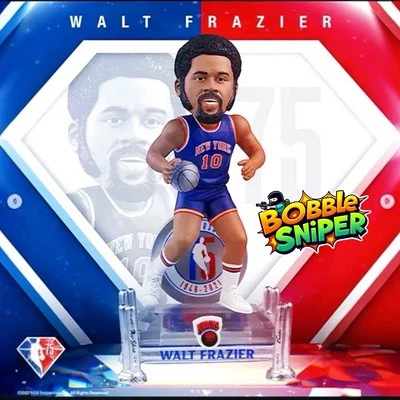 Bobblehead WALT CLYDE FRAZIER New York Knicks "75 aniversario" MSG NBA Foto 1 de 4