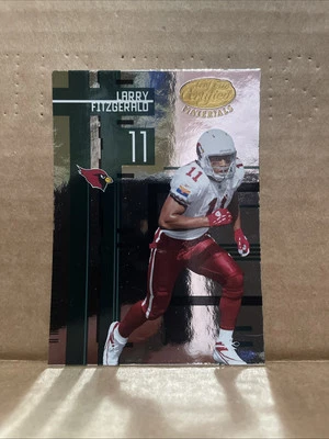 2005 LARRY FITZGERALD LEAF CERTIFIED MATERIALS #3 2ND YEAR CARD CARDINALS - Image 1 of 2