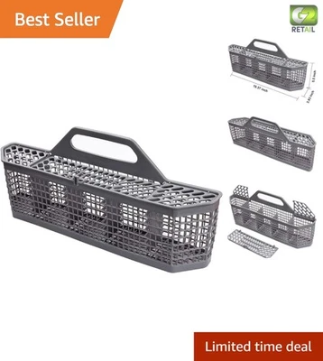 Lightweight Universal Dishwasher Silverware Basket - Ideal for Easy Installation Foto 1 de 4