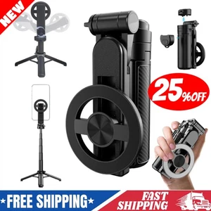 2025 New 4-in-1 Multifunctional Magnetic Selfie Stick, Universal 360° Rotation - Photo 1 sur 17