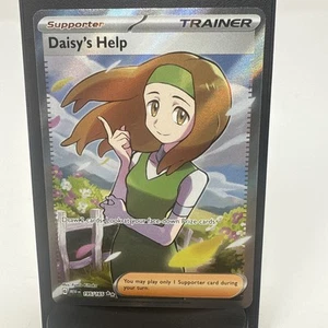 Pokemon TCG Scarlet & Violet 151 Daisy's Help 195/165 Full Art Ultra Rare - Picture 1 of 6