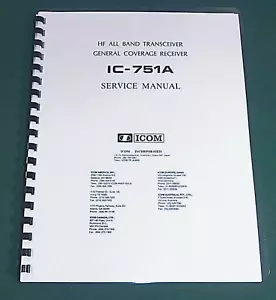 Icom IC-751A Service Manual - Picture 1 of 1