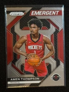Amen Thompson (RC) 2023-24 Panini Prizm - Emergent #13 ROCKETS - Picture 1 of 2