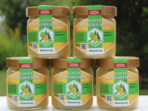 Deutscher Imkerbund: 5 x 500g Blütenhonig, Herkunft Hessen Wetterau - Bild 1 von 1