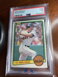 1983 Donruss #586 Wade Boggs ROOKIE PSA 7 NM