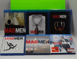 MAD MEN SEASON ONE TWO THREE FOUR FIVE & SIX 1-6 SEASONS BLU RAY - Picture 1 of 21