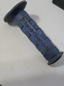 old school Single NOS blue UNI hand grenade grip bmx bike - Picture 1 of 3