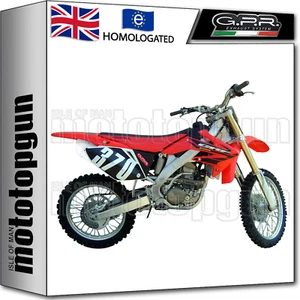 GPR FULL SYSTEM EXHAUST HOM ALBUS CERAMIC HONDA CRF 250 R 2006 06 2007 07 - Picture 1 of 3
