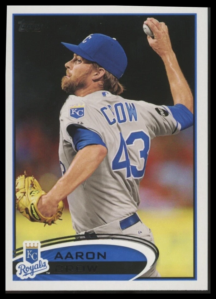 2012 Topps #67 Aaron Crow Kansas City Royals - Image 1 of 1
