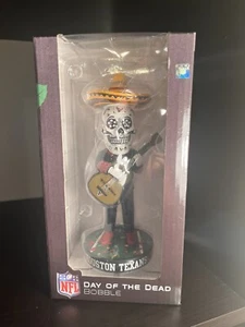 FOCO Houston Texans Dia de los Muertos Bobblehead HTF - Picture 1 of 6