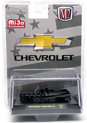 M2 Machines 1973 Chevrolet Custom Deluxe 10 Black  American Flag 31500-MJS27 - Image 1 of 2