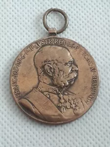 Medalla Conmemorativa Antigua Orden De Austria Franz Josef - Imagen 1 de 3