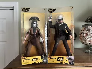 Action figure Lone Ranger 2013 12" Disney Store The Lone Ranger & Tonto - Foto 1 di 3