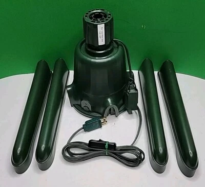 Soporte giratorio para árbol de Navidad artificial - se adapta a ejes de árbol de .800 a 1.125 Foto 1 de 4