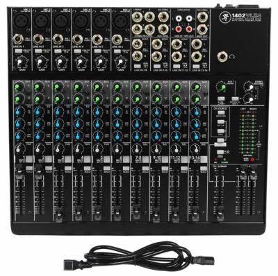 Mackie 1402VLZ4 14-channel Soundboard Mixing Console Mixer For Church/School - Image 1 of 4