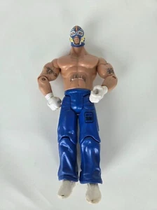 Figura de acción WWE Rey Mysterio Jakks Best of 2006 Blue Pants Lucha enmascarada - Imagen 1 de 2