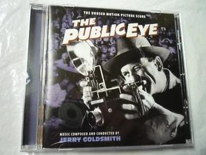 THE PUBLIC EYE Soundtrack CD, Jerry Goldsmith, Intrada, ISC-463, 720258546302 - Picture 1 of 4