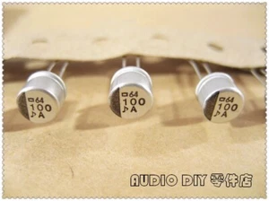 30pcs Nippon ARI Series 100uF/10V Audio Electrolytic Capacitor 6.3x5mm 100uf 10v - Bild 1 von 2
