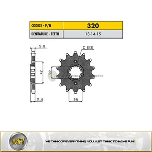 PER HONDA XL RM 600 1986 1987 1988 PIGNONE ACCIAIO SUNSTAR PASSO 520 - 15 DENTI - Picture 1 of 1