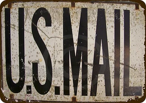 US MAIL Vintage Look Reproduktion Blechschild 8 x 12 - Bild 1 von 1