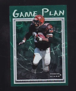 1998 Leaf Rookies & Stars Game Plan Corey Dillon 4554/5000 #11 Bengals - Picture 1 of 2