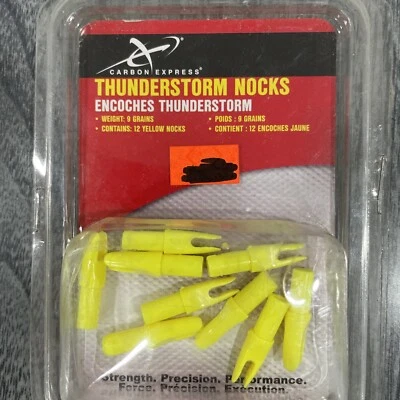 Carbon Express Thunderstorm Nocks 9 Grains 9 Pack - Image 1 of 3