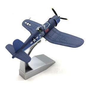 1:72 WW II F4U-1 Pirate Military Fighter Aircraft Plane Model Collection Display