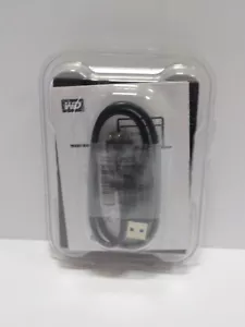 WD MY PASSPORT PORTABLE STORAGE AUTO BACKUP 4 TB (WDBYFT0040BBK-0A) SILVER/BLACK - Picture 1 of 4