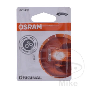 OSRAM Bombilla base de vidrio 12V 1.2W W2X4.6D - Imagen 1 de 3