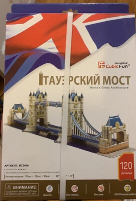 Cubic Fun - 3D Puzzle Tower Bridge London England Medium Russian Language Model - Image 1 of 2