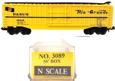 N Model Power 3089 50ft Box Car Rio Grande DRGW #60649 - Image 1 of 3